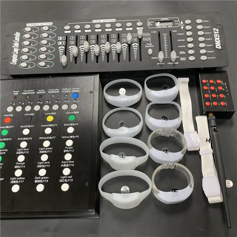 Светящийся браслет с дистанционным управлением