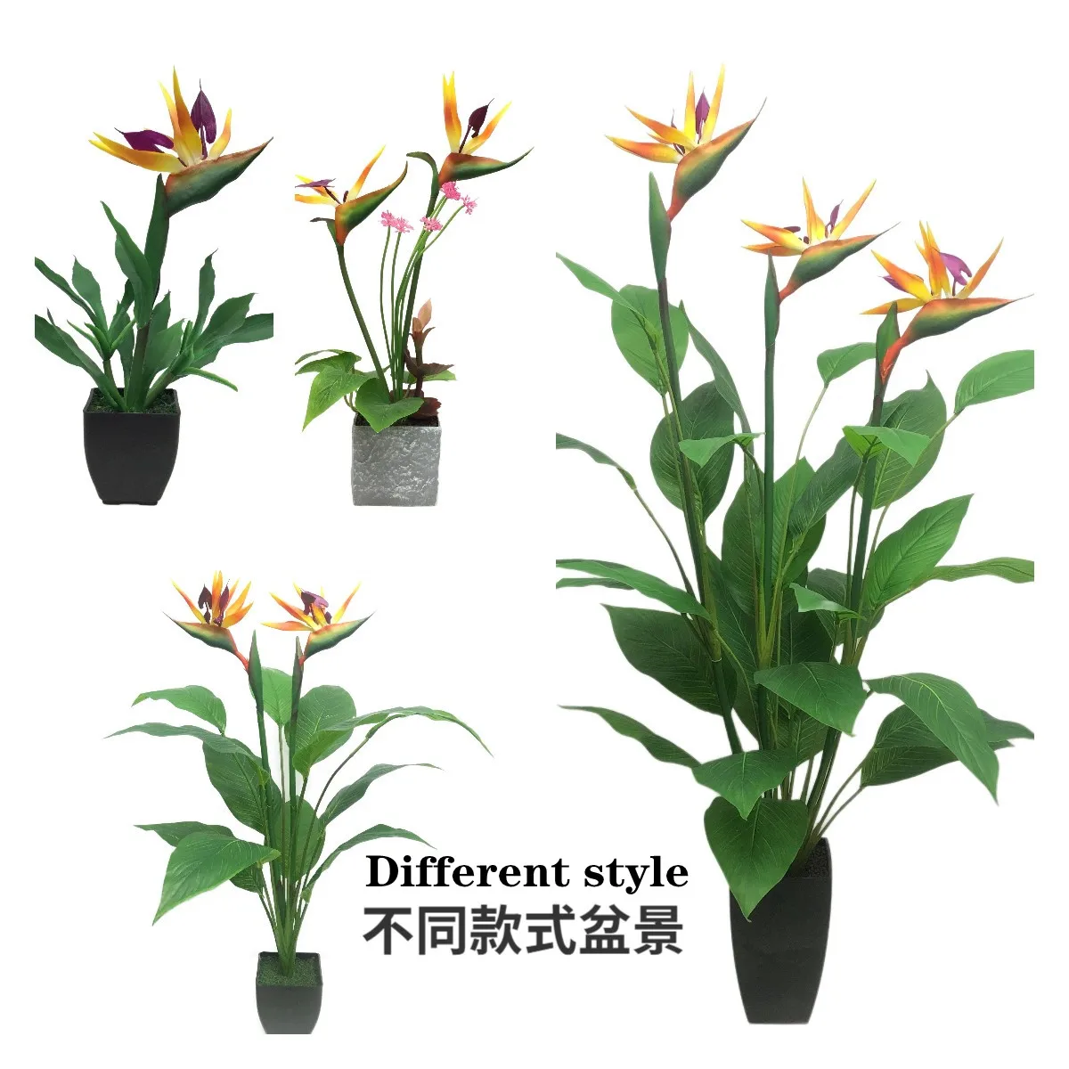 Simulation flower Bird Of Paradise for home decoration factory wholesale