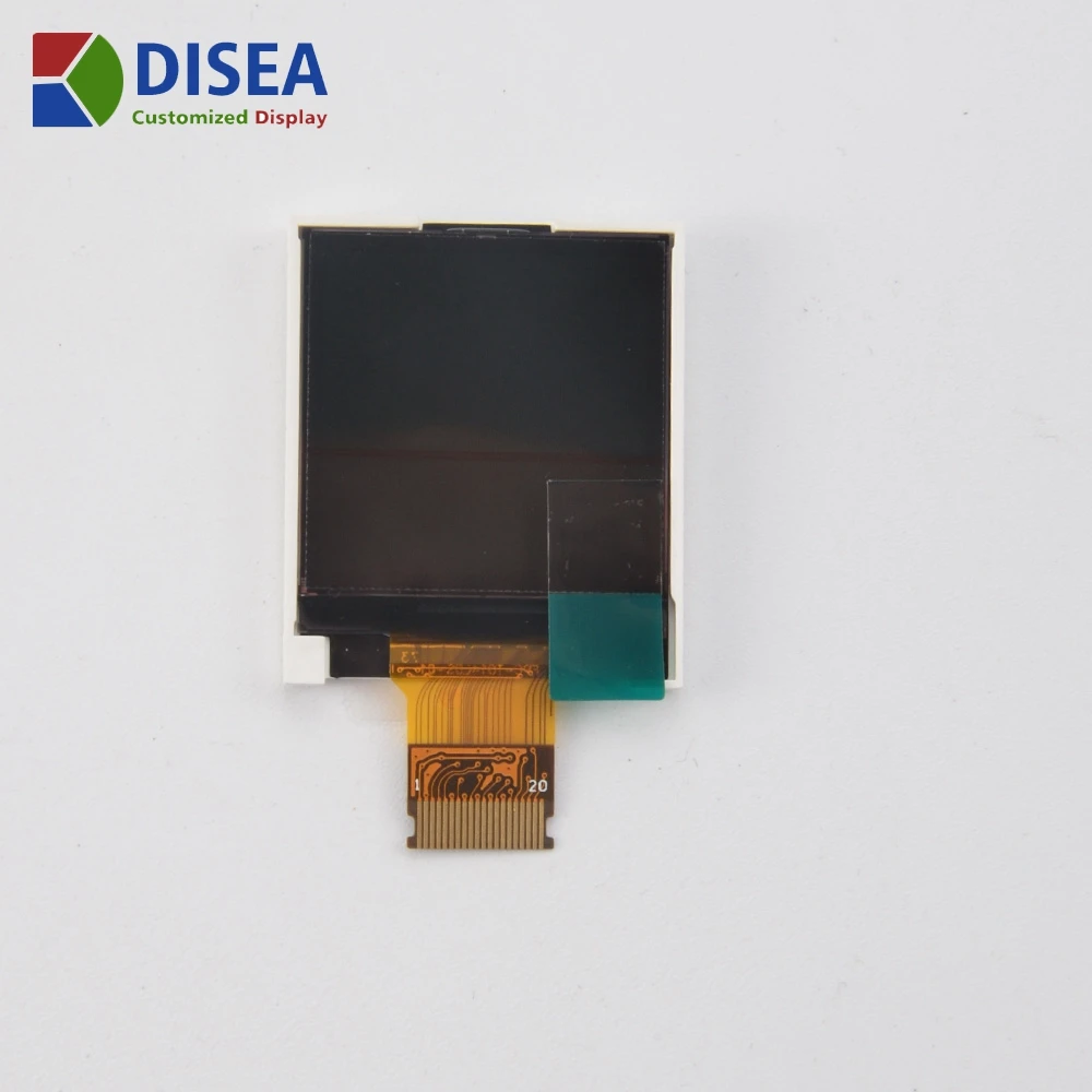 DISEA пользовательский квадратный экран 20pin MCU interface128x128 разрешение 1,4 дюймов TFT ЖК-дисплей модуль