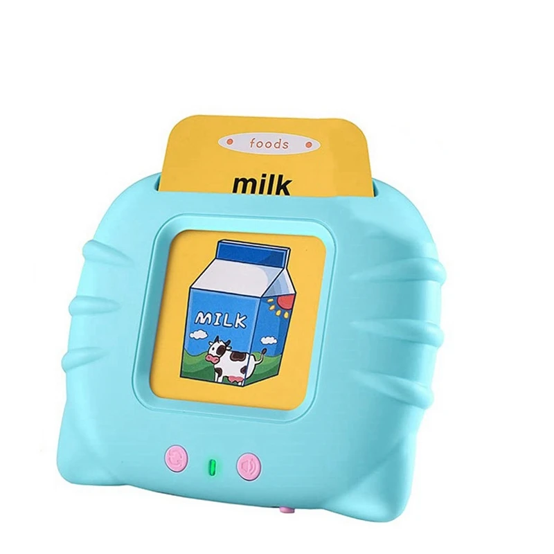 Factory Price Audible Flash Cards Early Educational Machine Toy for Toddler Kids Learning Toys Creative Christmas Gift