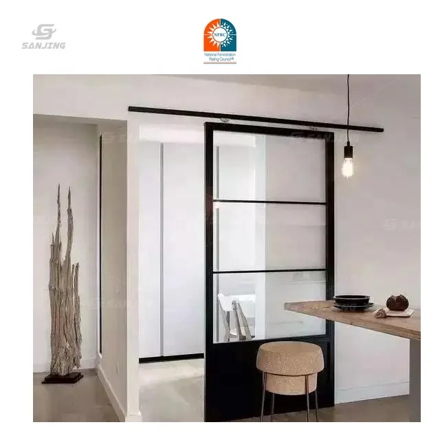 Sanjing High Quality Hidden Aluminium Sliding Barn Door