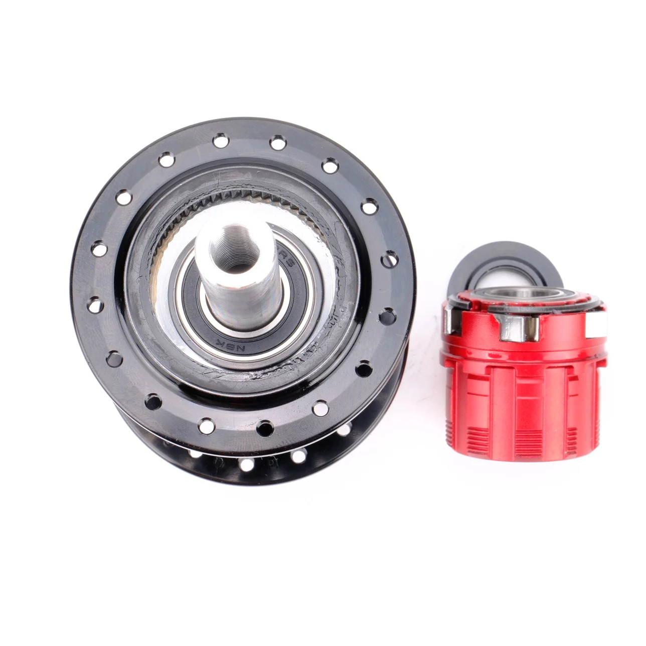 BMX Racing Hub 6 Pawls 32/36H 120Clicks Bolt-on Single Speed 10x100mm 10x110mm 13/14/15/16/17/18T Bicycle Hubs