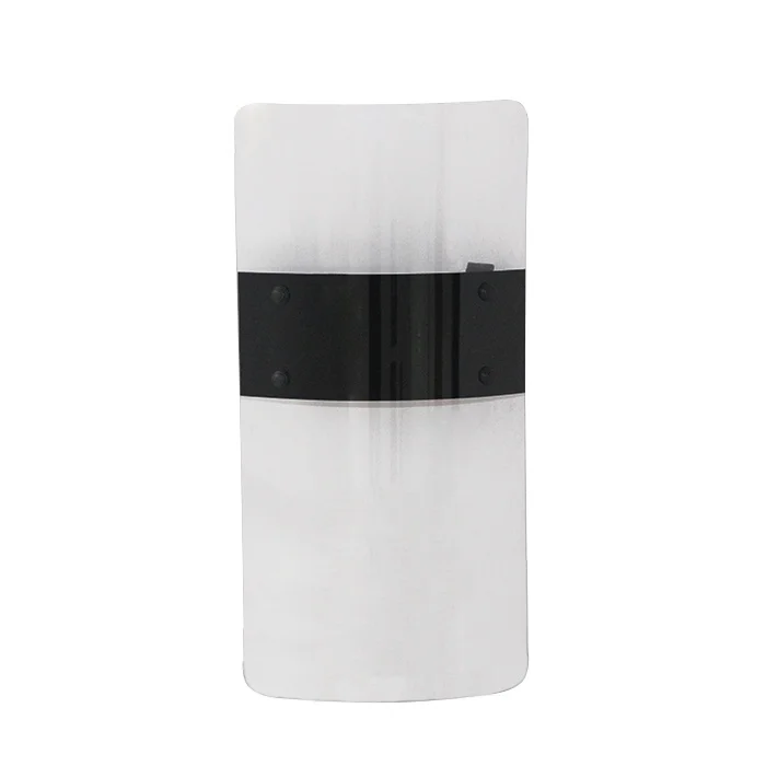 Защитный резиновый Прозрачный поликарбонатный щит, оборудование для борьбы с беспорядками