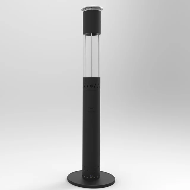 carton neutral glass flame outdoor renewable bio wood pellet patio heater green energy wood pellet outdoor heater