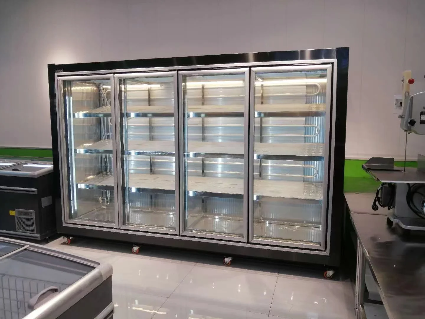Горячая Распродажа новый стиль коммерческий холодильник морозильная камера морозильник и