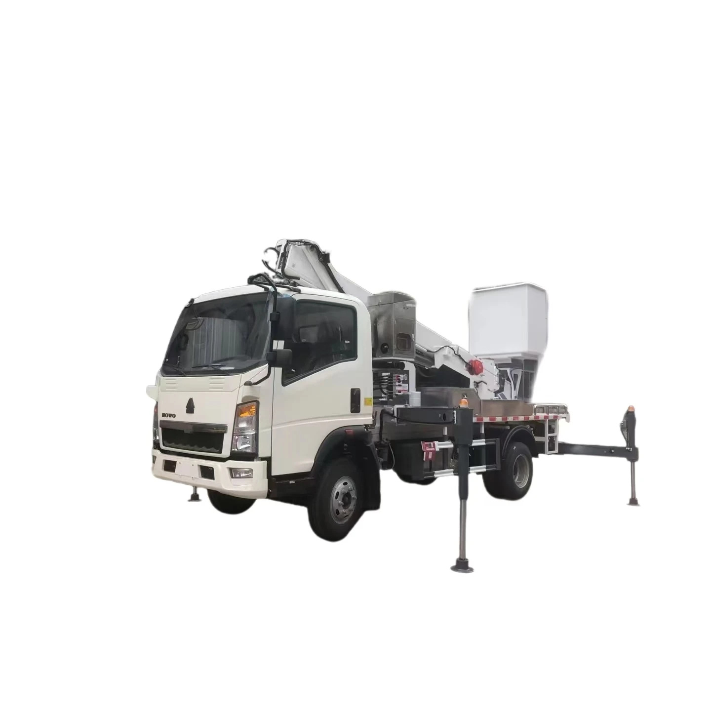 Low Price 4*2 Insulated Bucket Aerial Operation Vehicle 28 M High-Altitude Working Truck