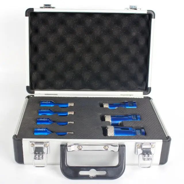 Raizi Vacuum Brazed Diamond Drill Core Bit Sets Drilling Hole Saw for Porcelain Tile Ceramic