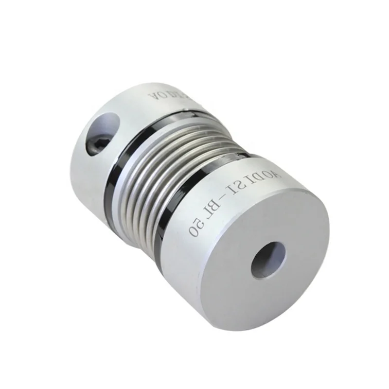 Aodisi  BI set screw type similar to BWC BWLC type Aluminum Alloy micro Bellow flexible coupling