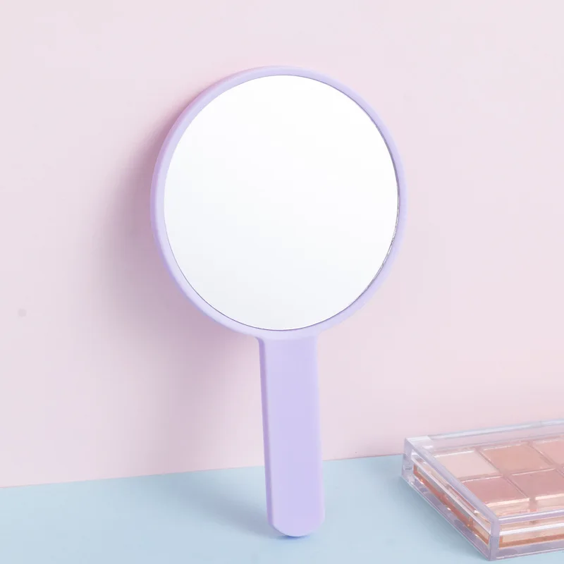 Handheld Mirror Small Portable Round Mirror Bulk for Kids Travel Makeup Classroom Camping Daily DIY Craft