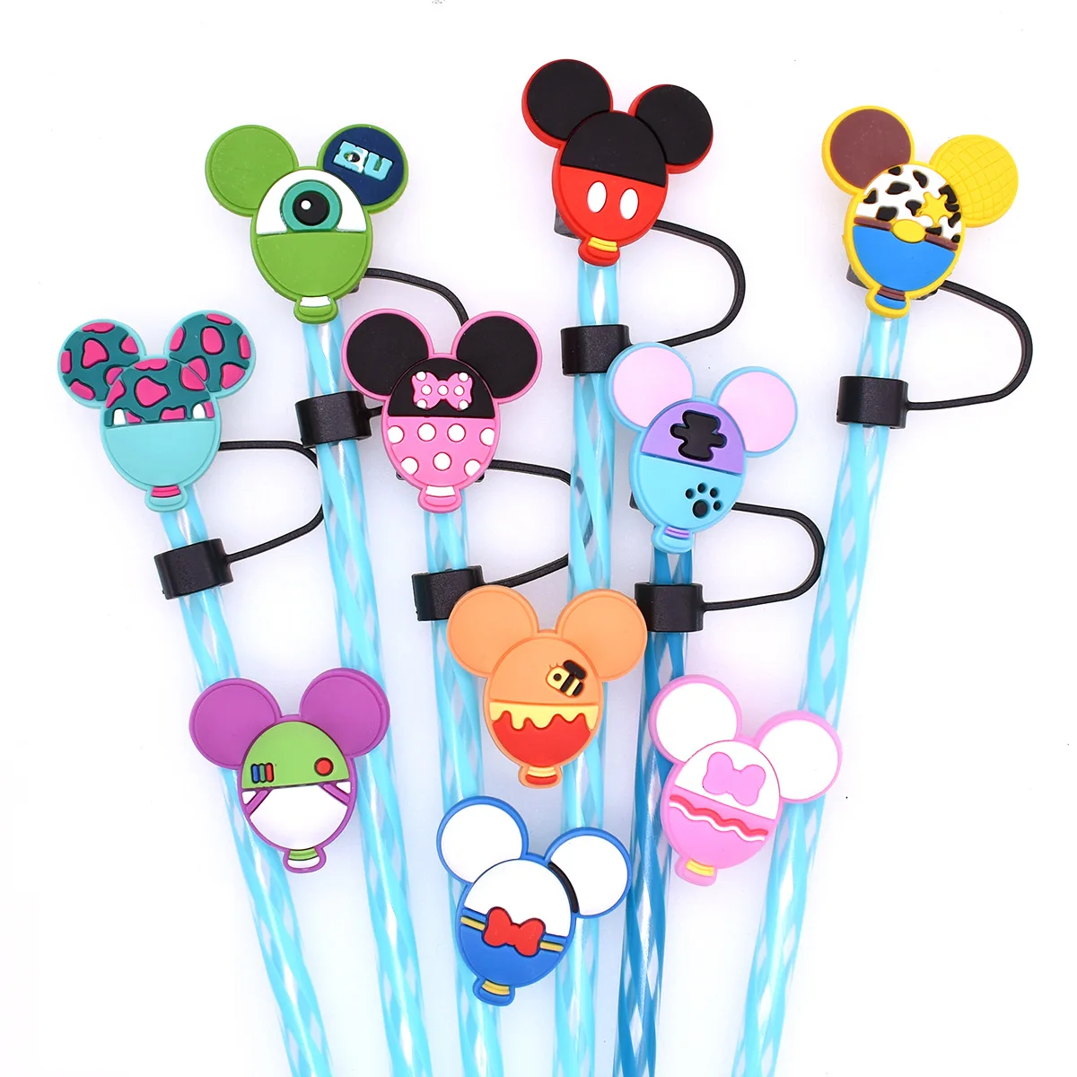 Straw Tip Covers for Cups Steel Tumbler With Lid and Easter Stainless Straw Topper Charms Straw Topper Attachment Accessories