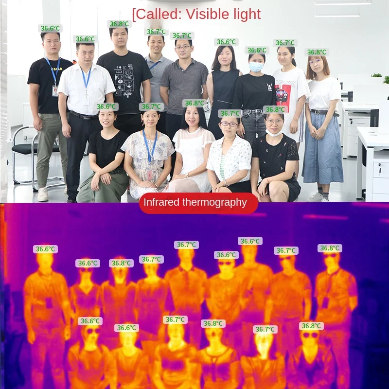 AI-2031 Face Recognition Temperature Anomaly Screening Instrument Thermal Image Thermometer