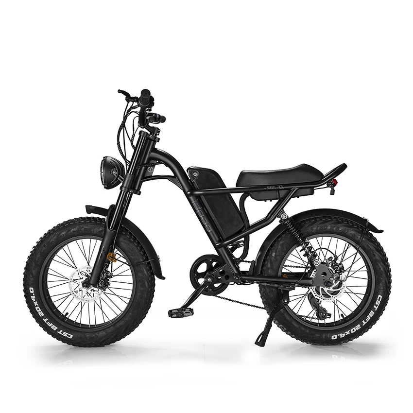 Off road vintage retro 500w 48v e-bicycle eu stock 20 inch fat tire electric bike europe warehouse ebike