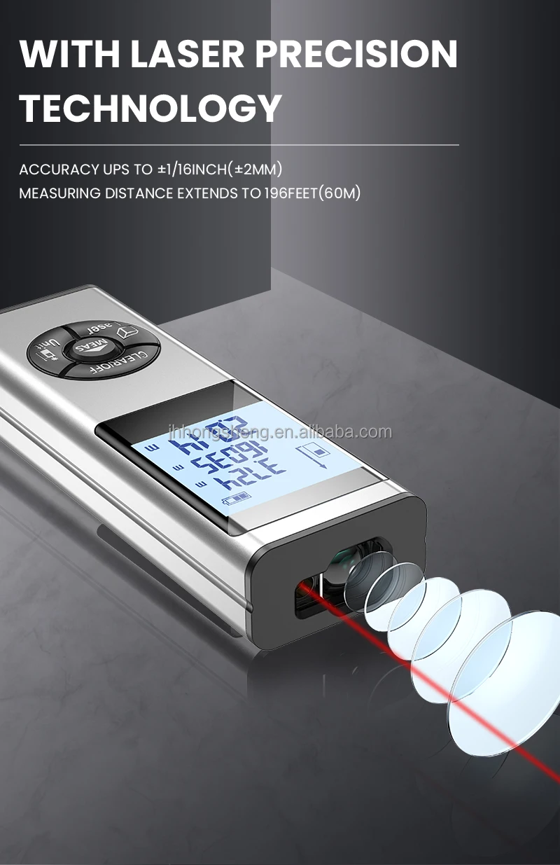 Многофункциональная электронная Лазерная Лента с ЖК-дисплеем лазерный измеритель расстояния