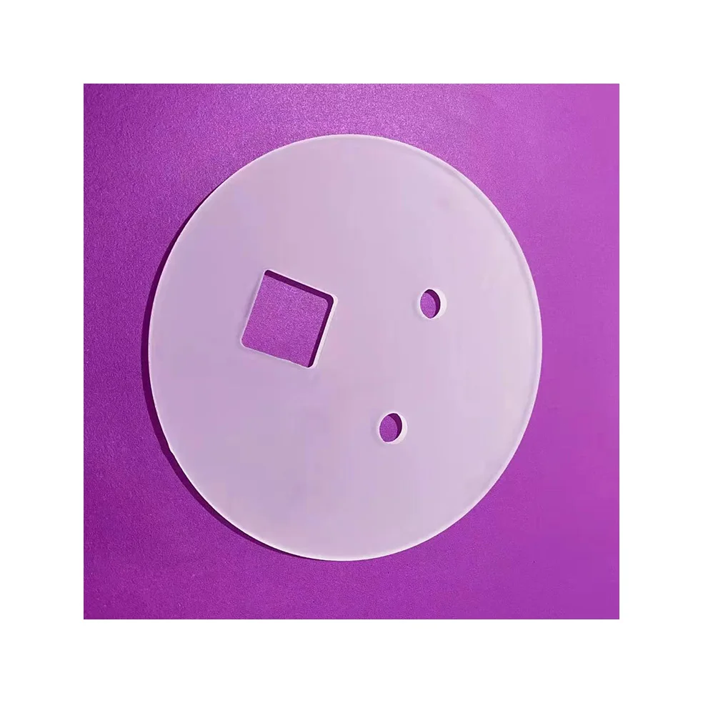 
 High Quality Transparent Uv Polishing Surface Quartz Glass Plate Sheet Industry  