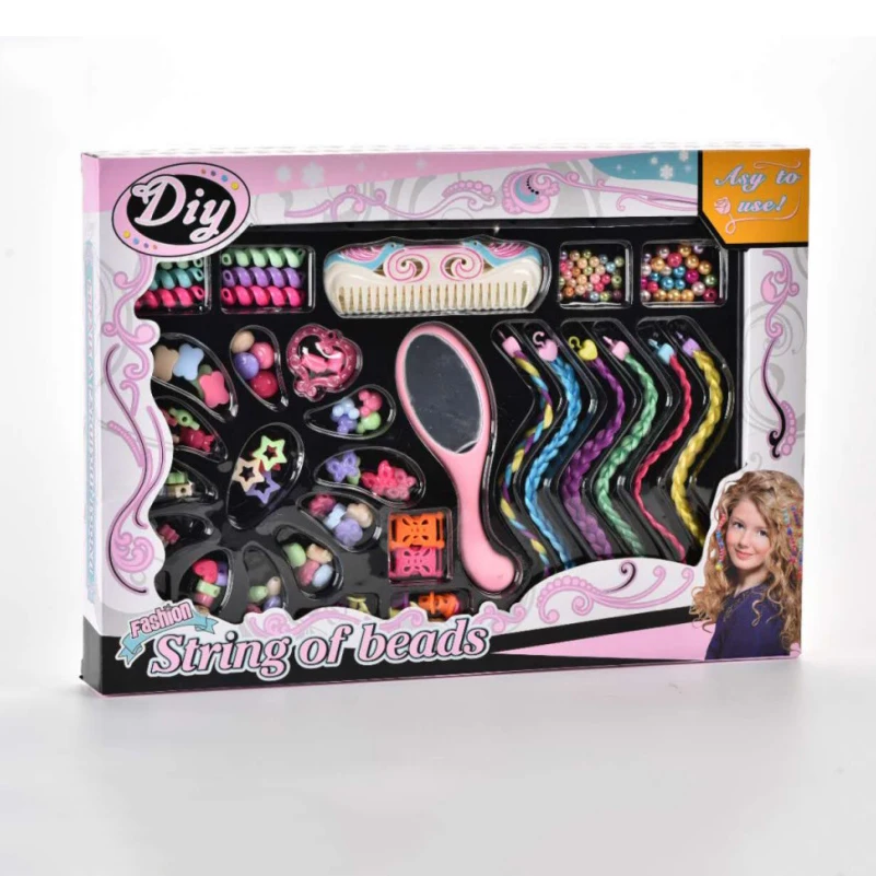 Dressing table Preschool Pretend Play Set Beauty Makeup Kit Cosmetic Toys For Kids girls