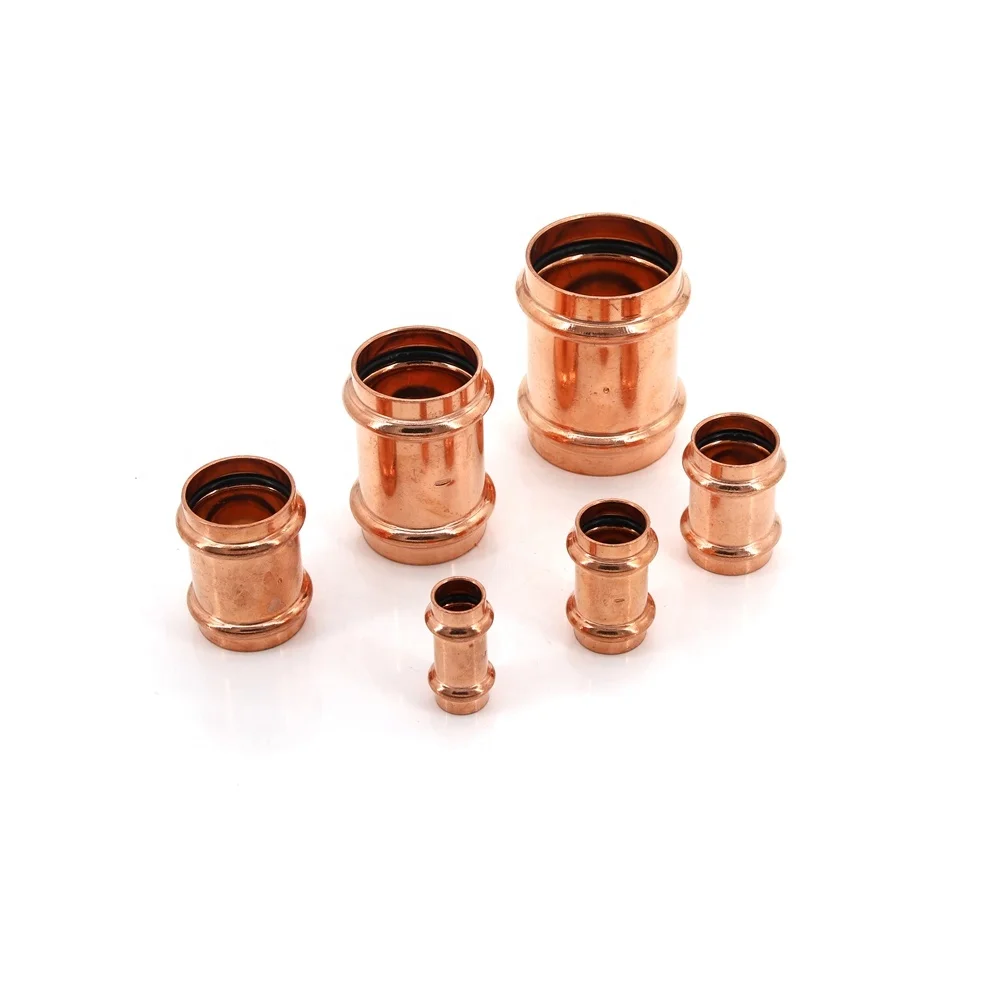 China Factory EN1057 BS2871 ASTM B 88 Copper Press Pipe Fitting 45 Degree Elbow