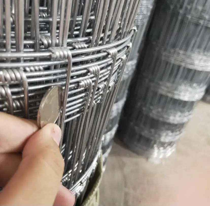 Factory Supplier Lower Price Steel Wire Mesh Metal Fencing For Farms Low Cost Goat Farm Fence