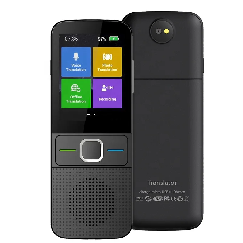 Voice Translator Japanese Korean Russian German Offline Translation Pen Business English Speaking Learning Translator