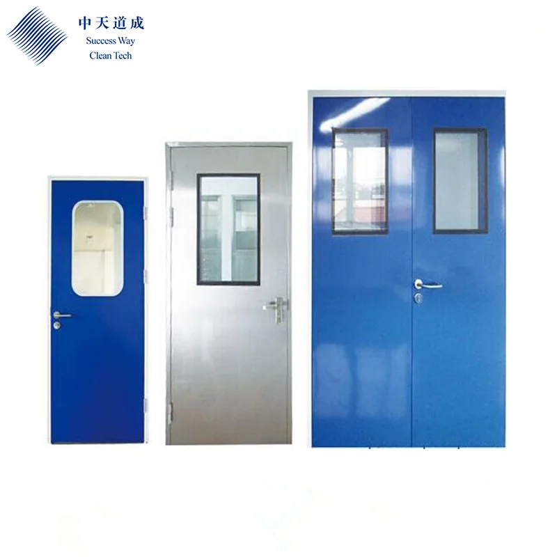 GMP Airtight clean room door for Hospital Food industry Use