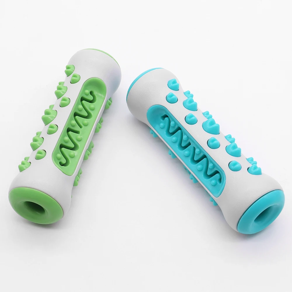 Factory Price Tough Durable Natural Rubber Teeth Cleaning Ultra Pet Dog Chew Bone Stick Toy for Aggressive Chewers