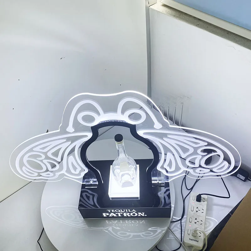 2021 Honeybee LED Bottle Glorifier Bottle Display presenter 1 bottle