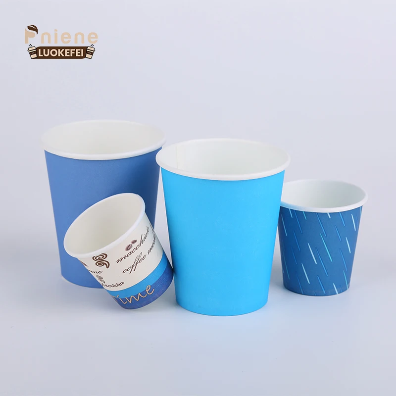 Factory Price Eco Friendly 100% Disposable Single Wall Paper Cup Custom Printed Paper Cup