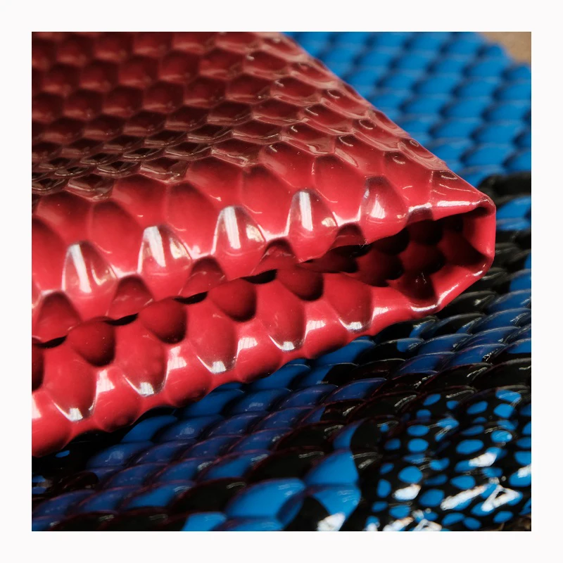 Искусственная блестящая змеиная кожа, ПВХ синтетическая кожаная ткань для обивки дивана Jiangyin