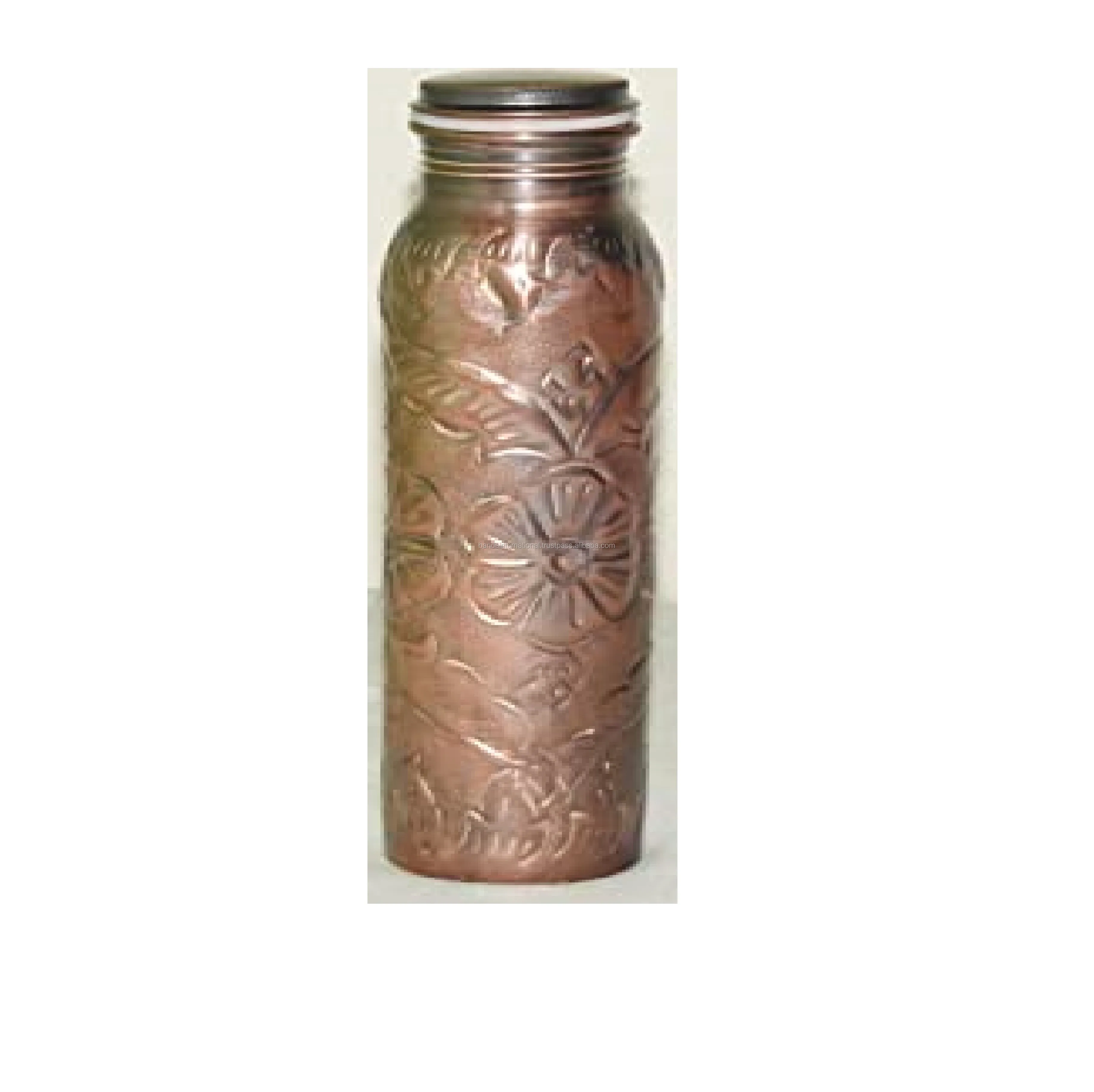 Manufacturer Of Pure Copper Water Drinking Bottle High Quality Traveler Copper Water Bottles