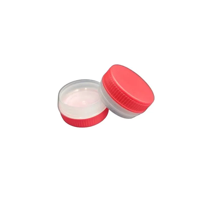 42mm Plastic Screw Cap Lids with Metal Tin Spout Closure for Cans & Chemical Packing Industrial Use