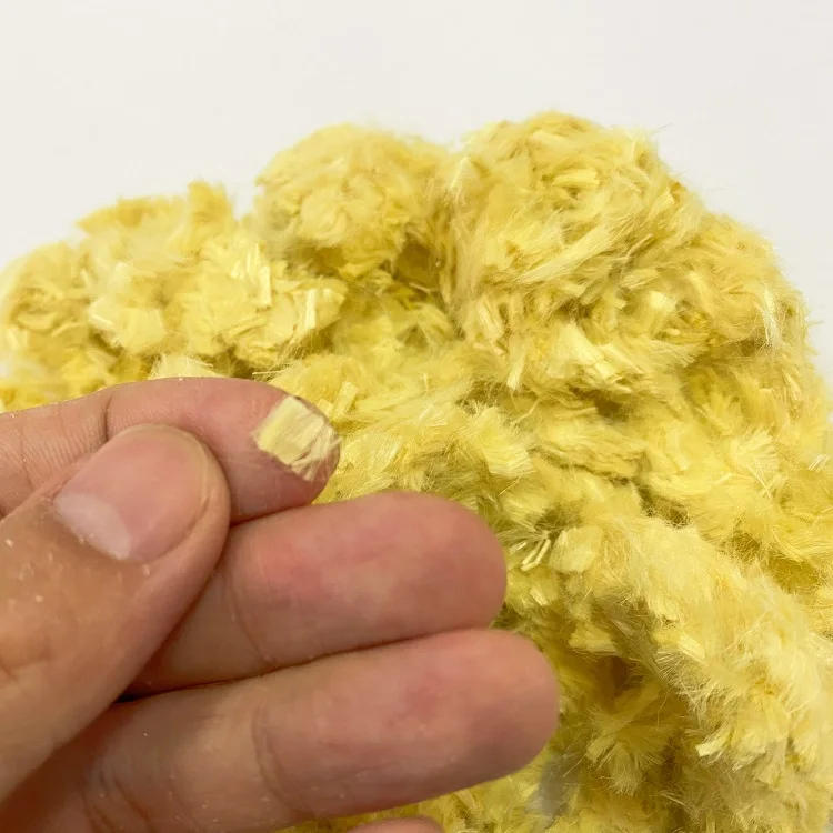 Factory Price short-cut chopped aramid Kevlar fiber for rubber and plastic reinforcement