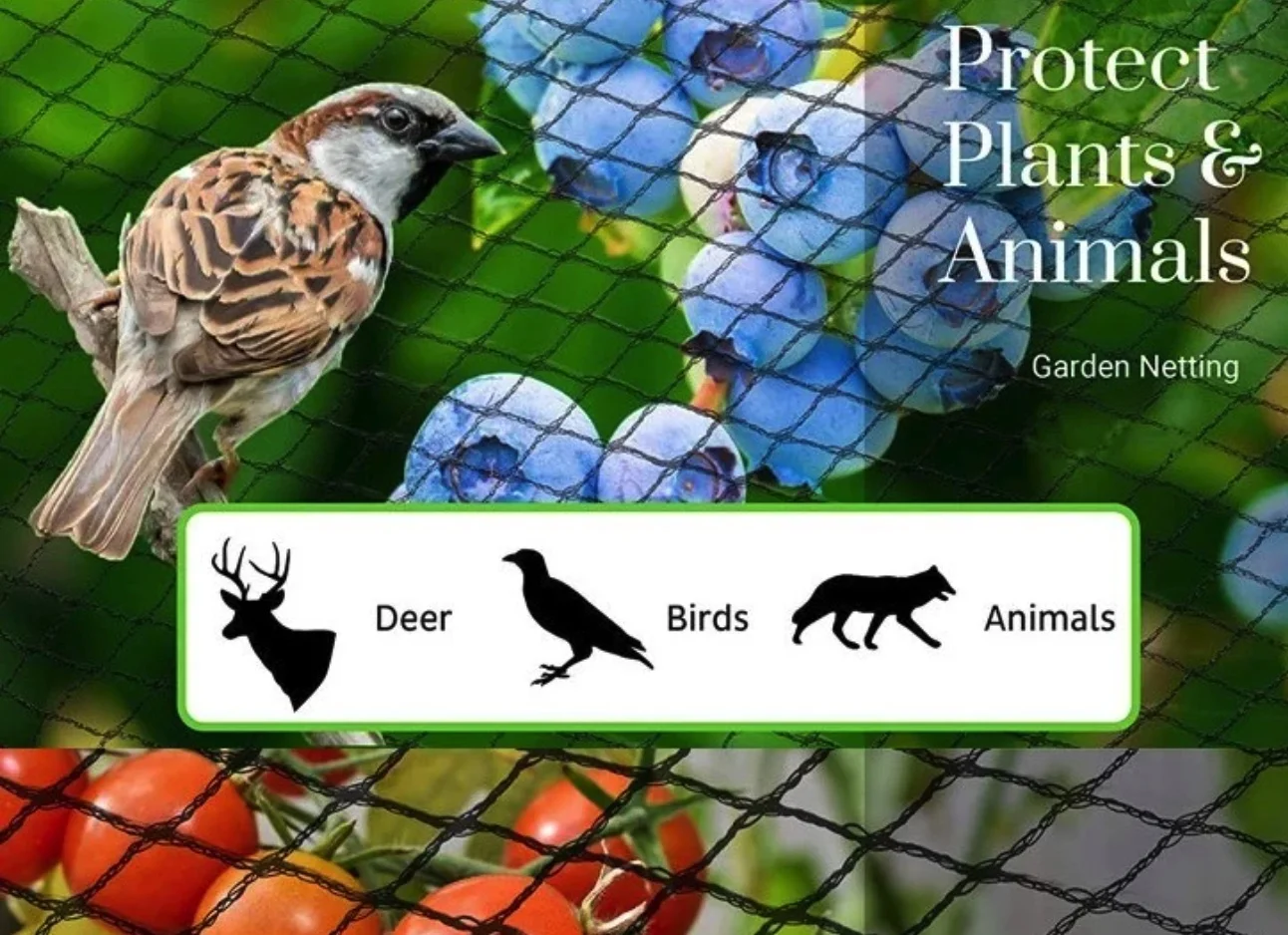 Agro plastic net anti-bird net garden bird netting wholesale garden new nylon anti bird netting