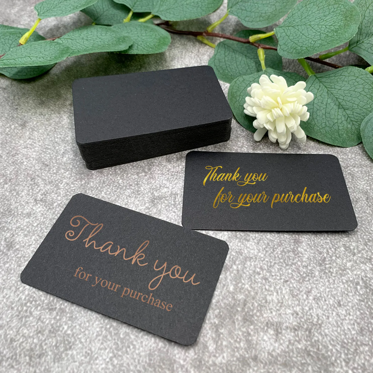 Wholesale Business Thank You Greeting Card Printing logo Gift