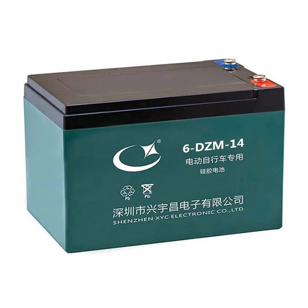 6-DZF-14 City E-bike battery 12V 14AH Lead Acid Battery for Electric Mope/Bike