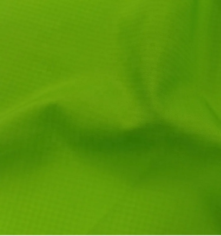Hot Sale Fluorescent Color and Neon Color 100% Polyester Matt High Visibility tc check plaid fabric for Uniform Workwear