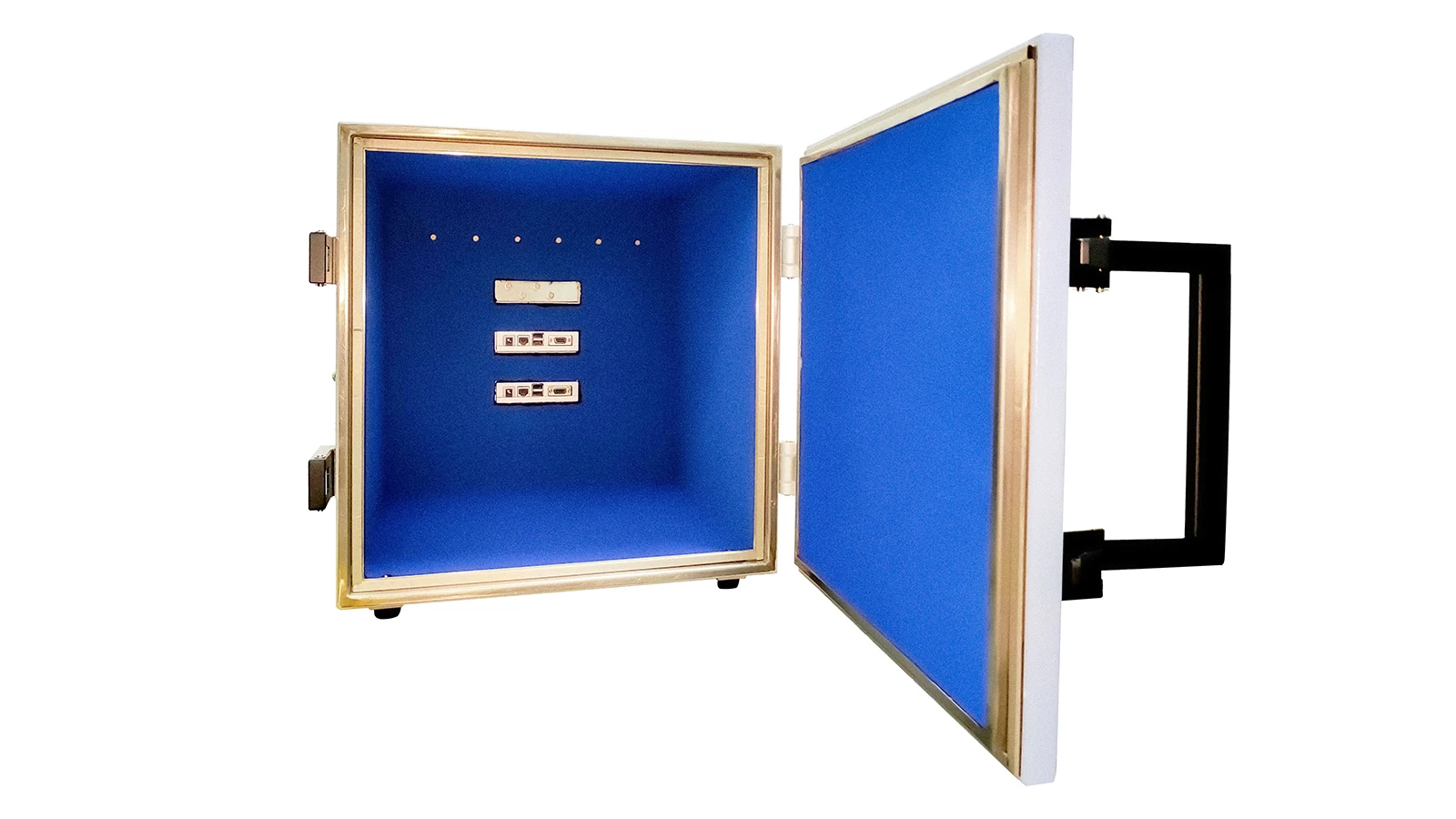 50*50*50CM Stainless Steel RF Test Shield Box 4G 5G 6G GSM  Wifi Bluetooth RF Shield Box For Mobile Phone Testing