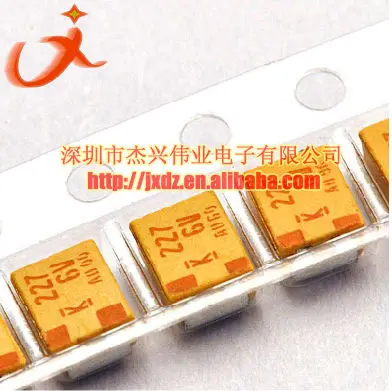 Конденсаторы 1000uF SMD 6 3 VDC 2917 (KEMET T491X108K006AT) Новые и оригинальные В