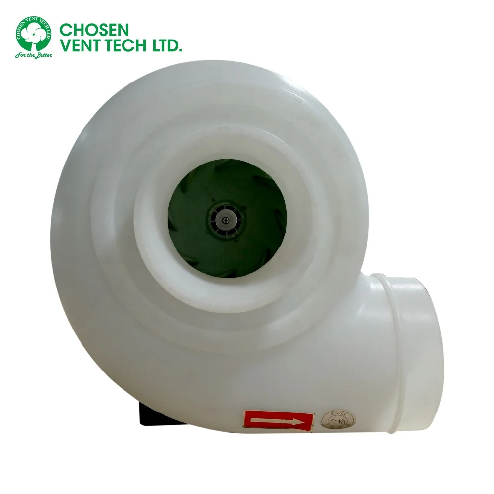 Better Efficiency Industrial Chemical Anti Corrosion Plastic PP Centrifugal Blower Fan for Chemical industry