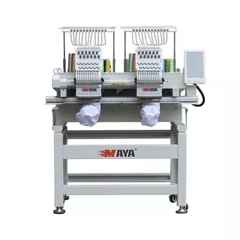 Wholesale High Quality Double Head Maya Industrial Manufacturers Computerized Sewing And Embroidery Machines For Home