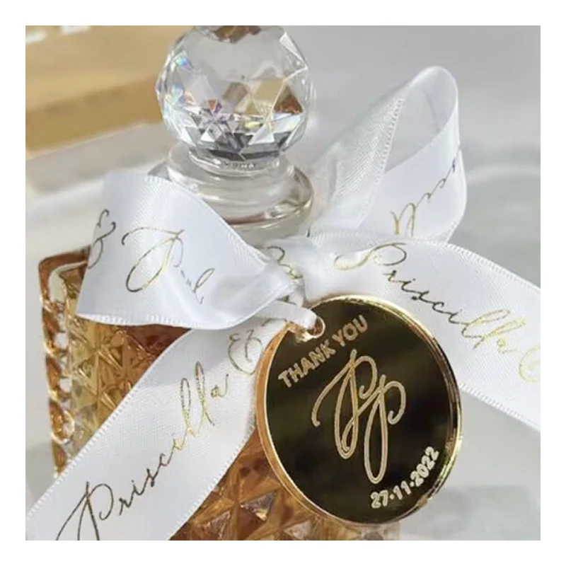 Factory Supply Ribbon For Gifts Bow Satin Ribbon Custom Ribbon With Logo