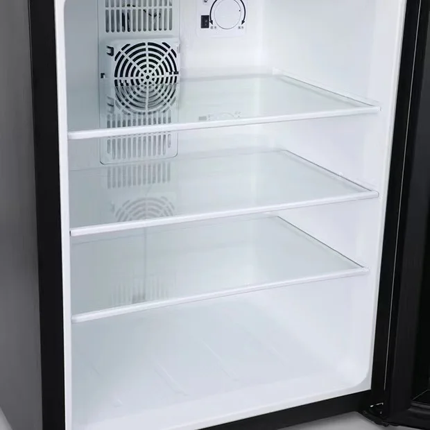 Оптовая продажа, портативный мини-холодильник для дома со стеклянной дверью и воздушным охлаждением на 30 л