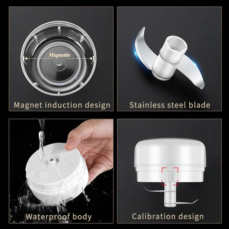 Домашний электрический мини-измельчитель 250 мл, мясорубка, кухонные мясорубки и Слайсеры