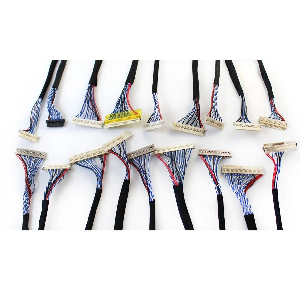 30 pin HRS housing  TFT LCD LVDS Harness Cable