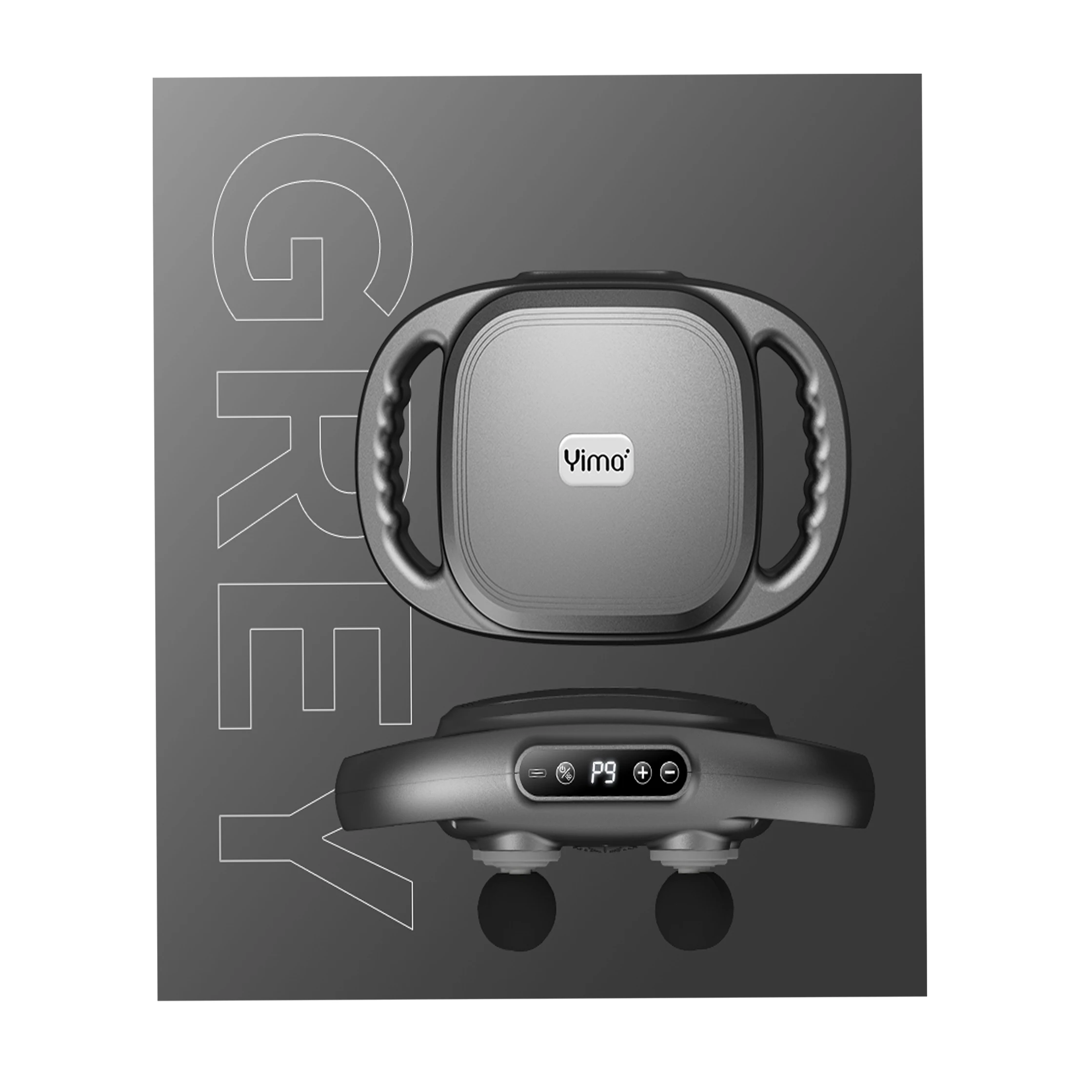 Back massager relieves body muscle pain Stimulator relaxes body pressure 6 head massage gun Powerful 10mm deep strike