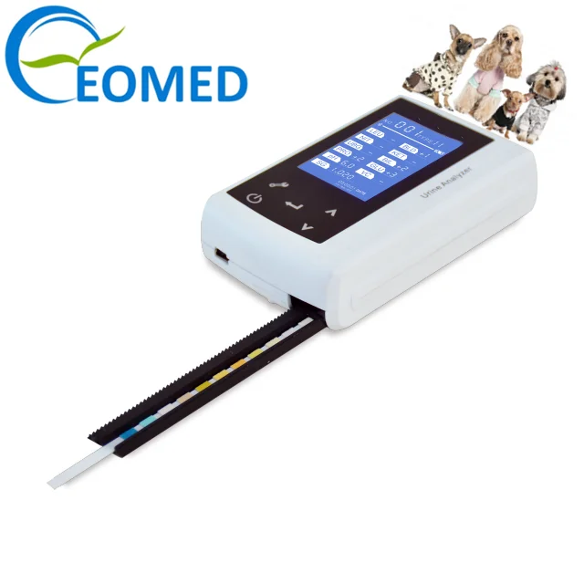 High reproducibility semi-quantitative vet urine chemistry analyzer handheld mini veterinary urine analysis machine