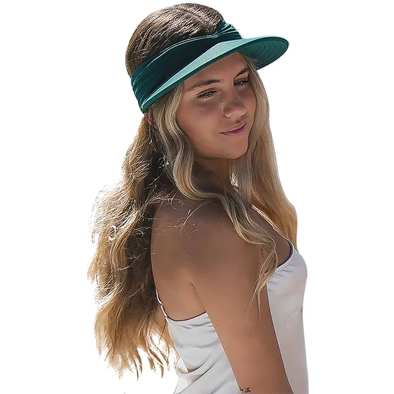 2022 New arrival summer UV protection sun hat Outdoor fashion trend empty top hat style creative big brim hat