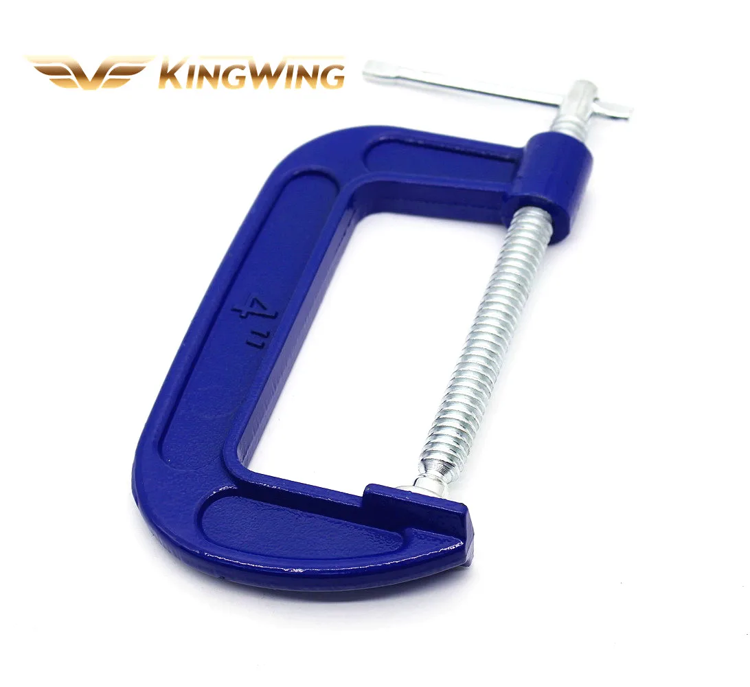 Heavy Duty Woodworking Hand Tools Malleable Iron Steel Deep Throat Cable G C Clamp