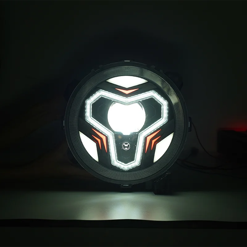 9 Inch Halo with DRL Led Headlight for 18-21 Jeep Wrangler JL 20-21 Gladiator JT