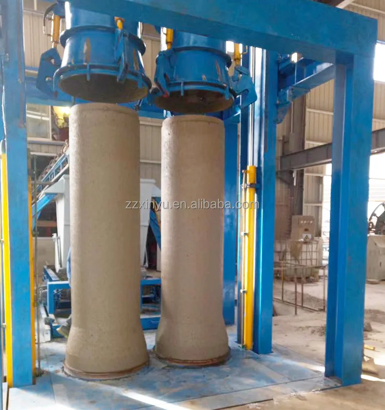 PCCP JCCP RCP Reinforced Precast Concrete Pipe Making Machine, 4.5m Diameter Pipe