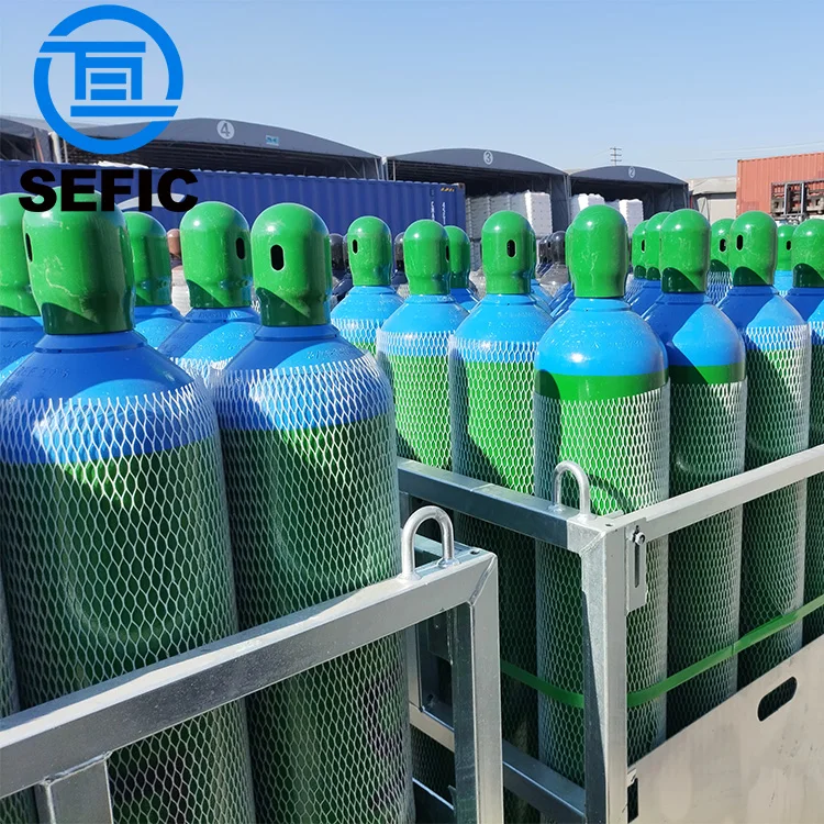 Tped Iso9809-1 229mm 50l 300bar Industrial Steel Cylinder Welding Mixing Tank Argon Co2 Tank Bottle