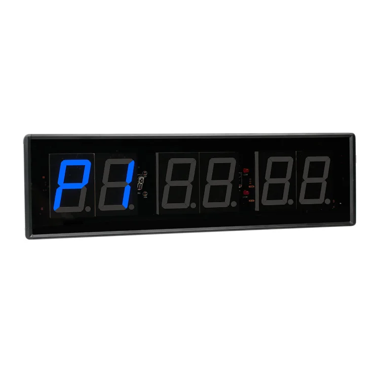 High quality 2.3 inch large gym digital clock remote led countdown timer for indoor gym training